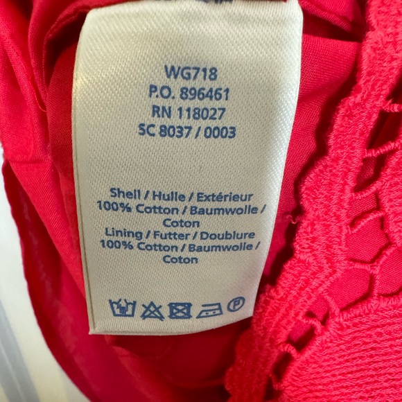 Boden Arabella Lace Skirt cotton a line skirt preppy UK brand mini cruise work - Picture 5 of 7